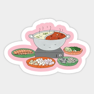 Hot Pot Season Sticker